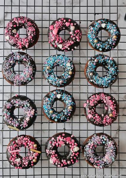 Szybkie pieczone donuts