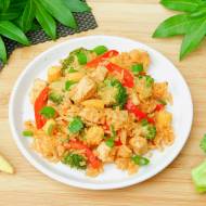 Nasi Goreng – smażony indonezyjski ryż z warzywami