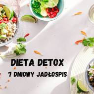 Dieta detox – 7 dni jadłospis
