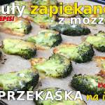 Przepis na pieczone brokuły z mozzarellą