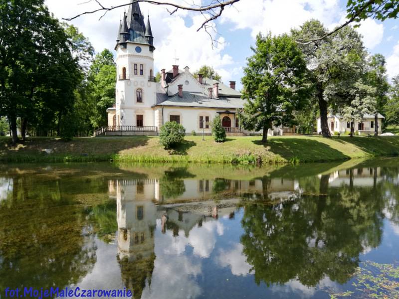Prywatna wieś szlachecka Olszanica z Pałacem Juścińskich