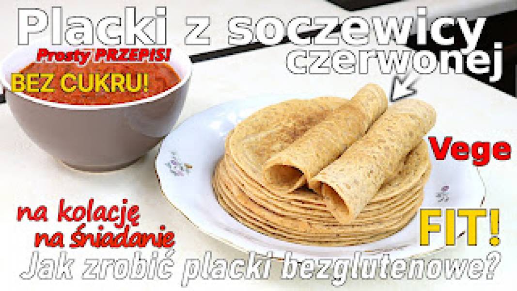 Przepis na placki z soczewicy