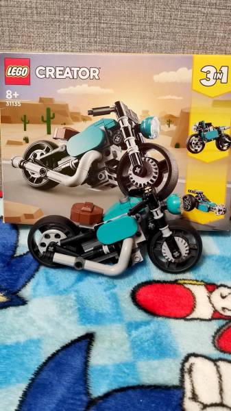 LEGO Creator Motocykl vintage – recenzja