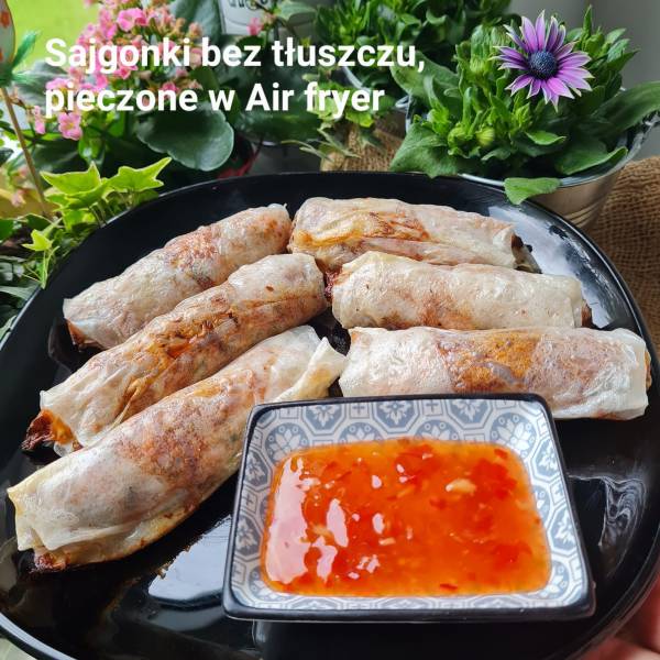 Sajgonki pieczone w Air Fryer