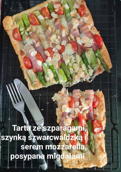 Tarta ze szparagami