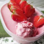 Lody truskawkowe