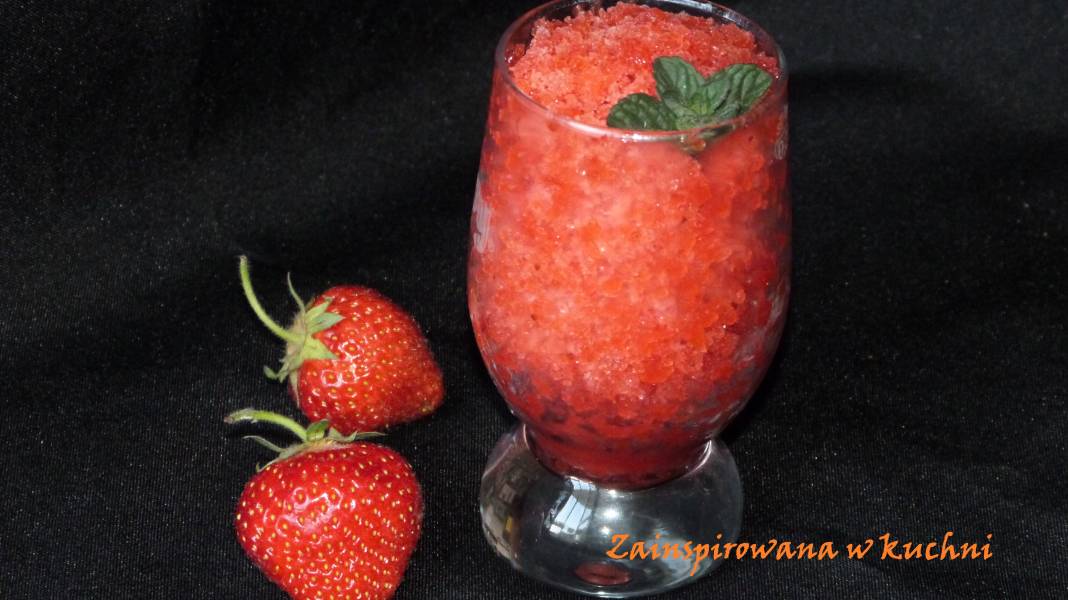 Granita truskawkowa