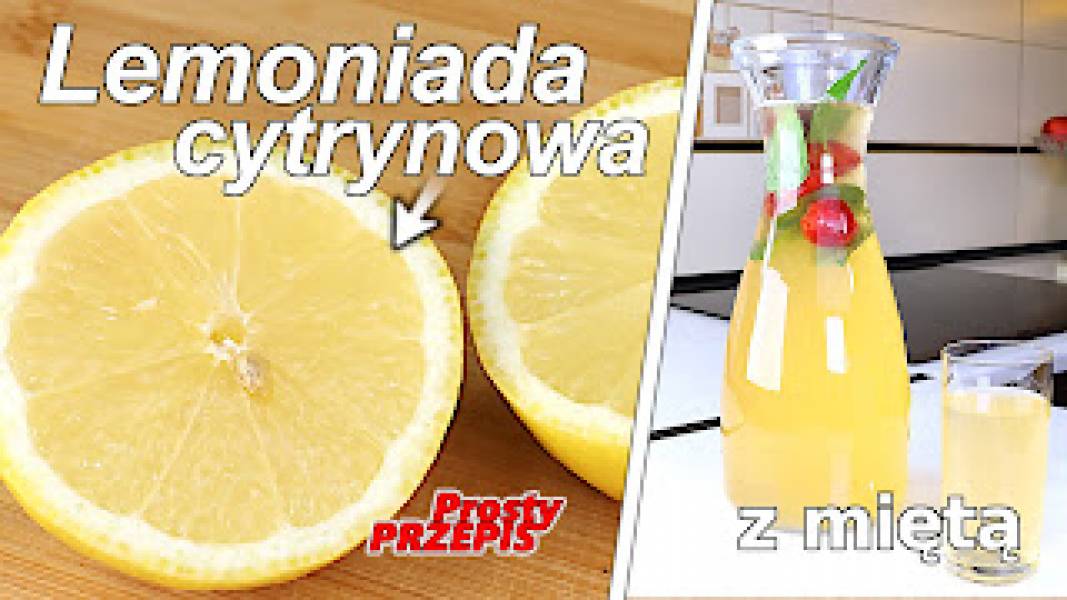 Przepis na lemoniadę cytrynową