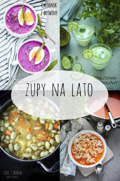 Zupy na lato – przepisy