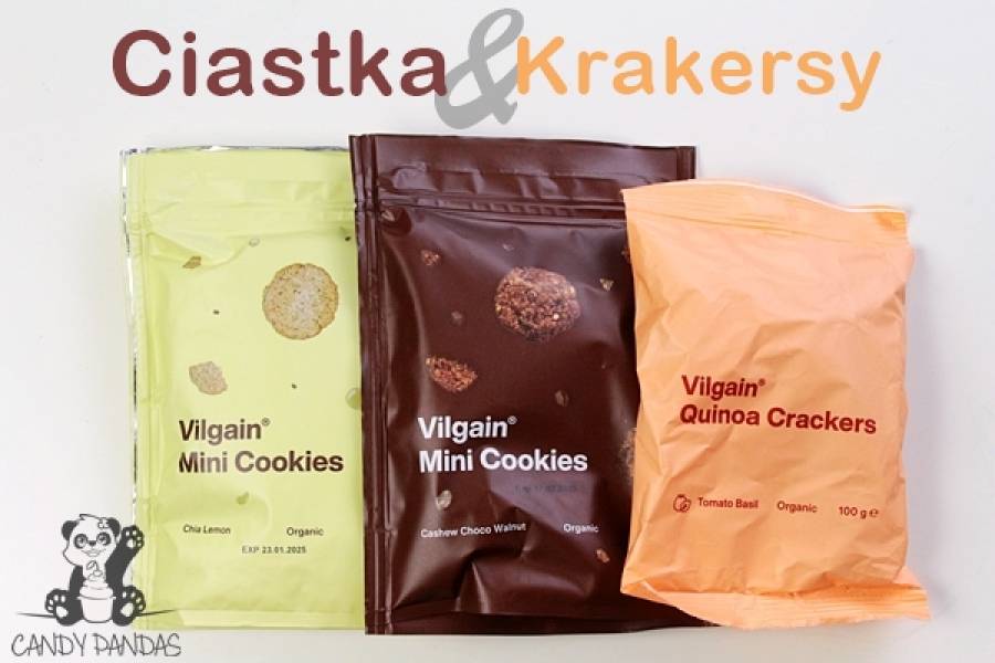 Ciastka i krakersy z komosy bez glutenu – Vilgain