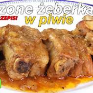 Przepis na żeberka duszone w piwie