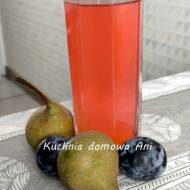Kompot gruszkowo-śliwkowy