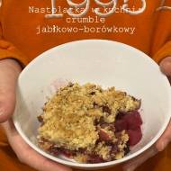 Nastolatka w kuchni: crumble jabłkowo - jeżynowy/borówkowy...