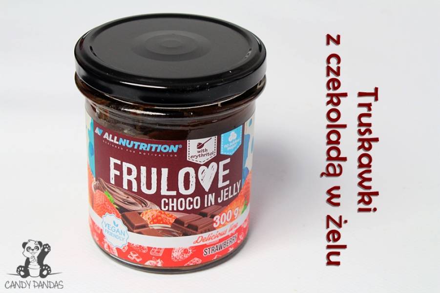 Truskawki z czekoladą w żelu FRULOVE – ALLNUTRITION