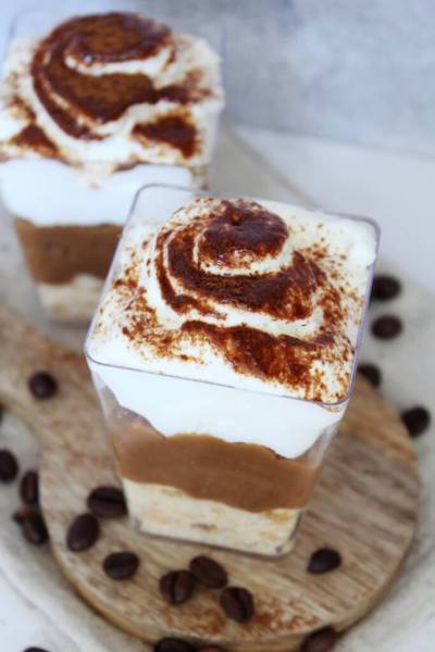 Deserek Caffe Latte – deser kawowy z mascarpone