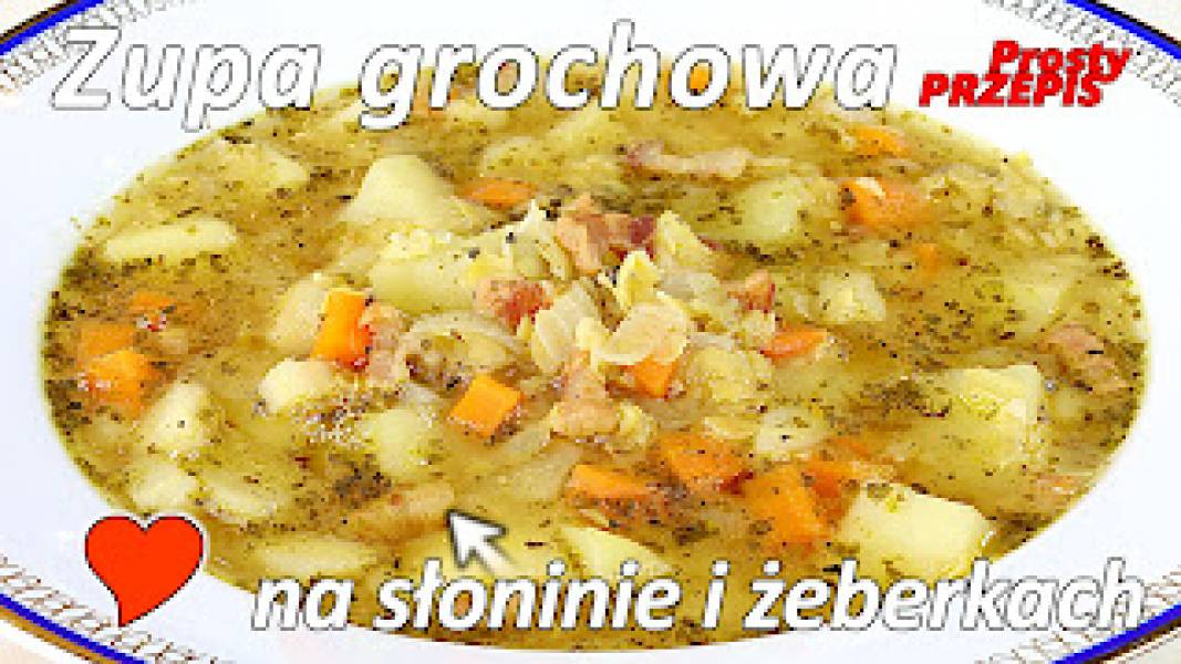 Przepis na zupę grochową