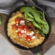 Przepis na omlet a’la pizza – pomysł na Low Carb keto śniadanie