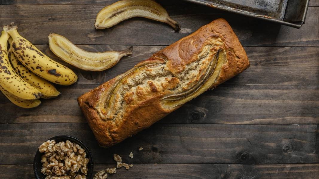 Przepis na pyszny bezglutenowy chlebek bananowy fit