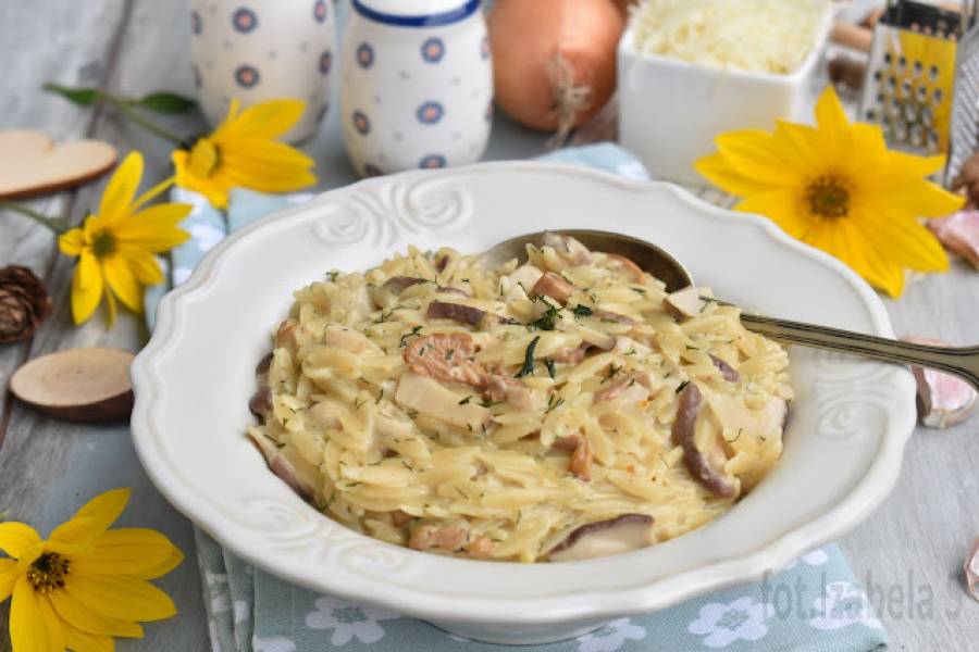 A,la risotto z grzybami leśnymi