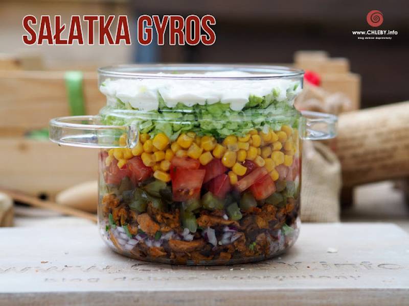 Sałatka gyros