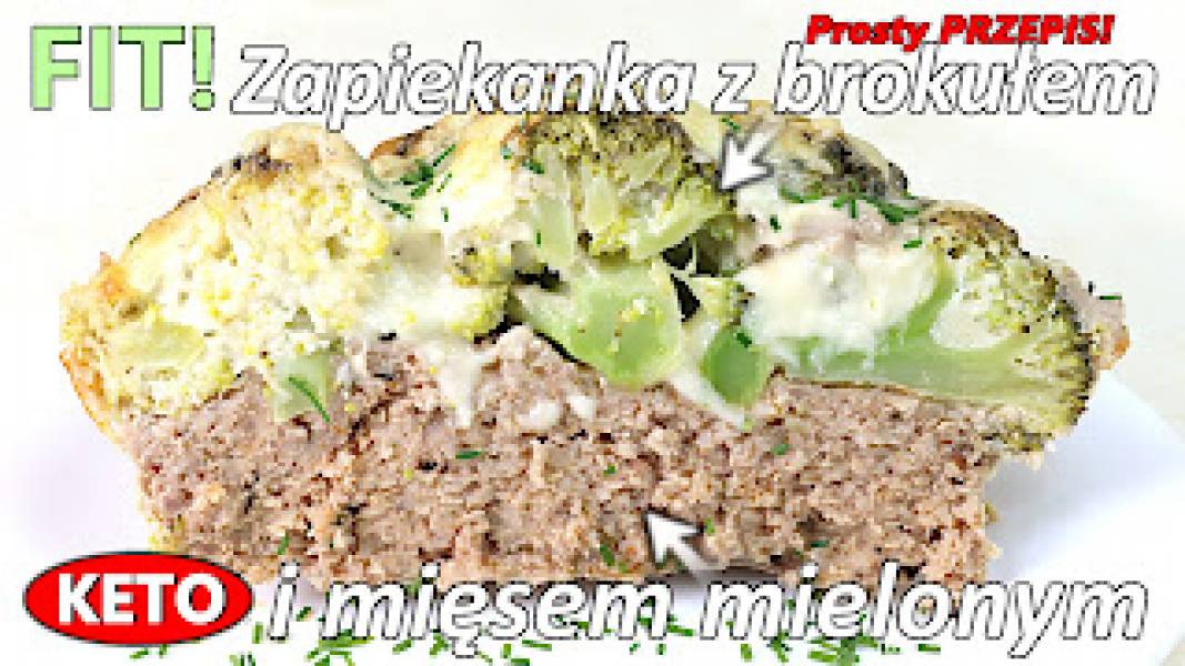 Przepis na zapiekankę z mięsem mielonym i brokułami