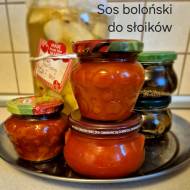 Sos boloński do słoików