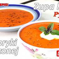 Przepis na zupę krem z pieczonej papryki