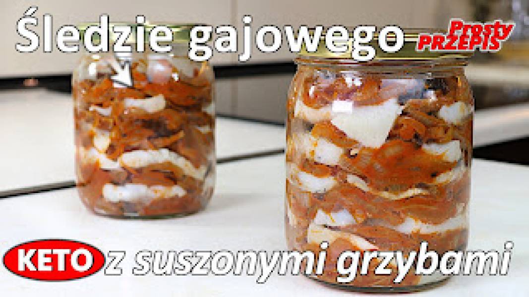 Przepis na śledzie gajowego