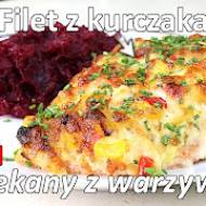 Przepis na zapiekany filet z kurczaka z warzywami