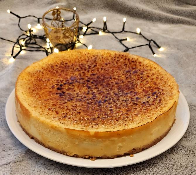 Sernik creme brulee