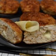 Kotlety drobiowe z mozzarellą