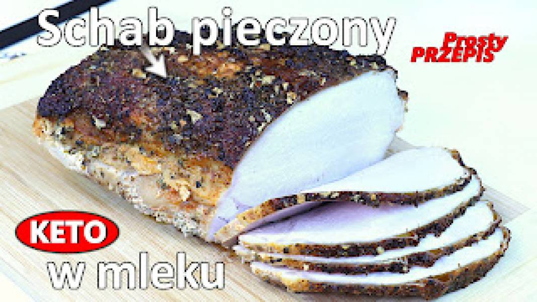 Przepis na schab pieczony w mleku