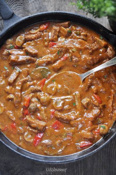 Boeuf Stroganow