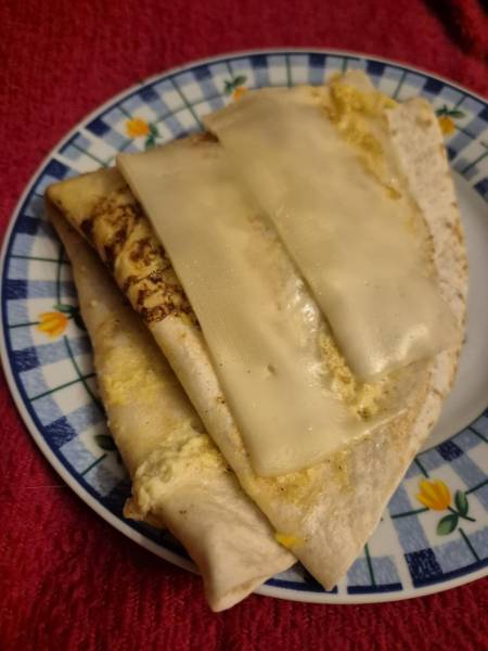 Tortilla na śniadanie