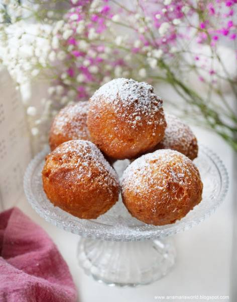 Mini pączki z mascarpone