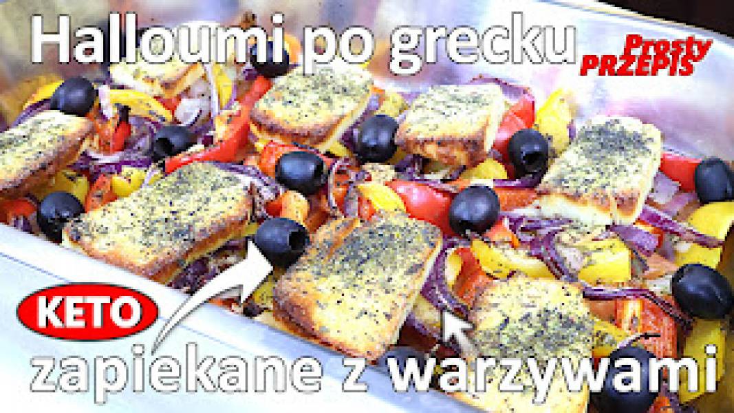 Przepis na halloumi zapiekane po grecku