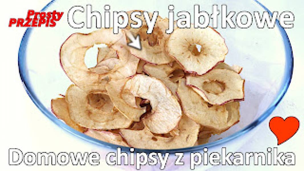 Przepis na chipsy jabłkowe