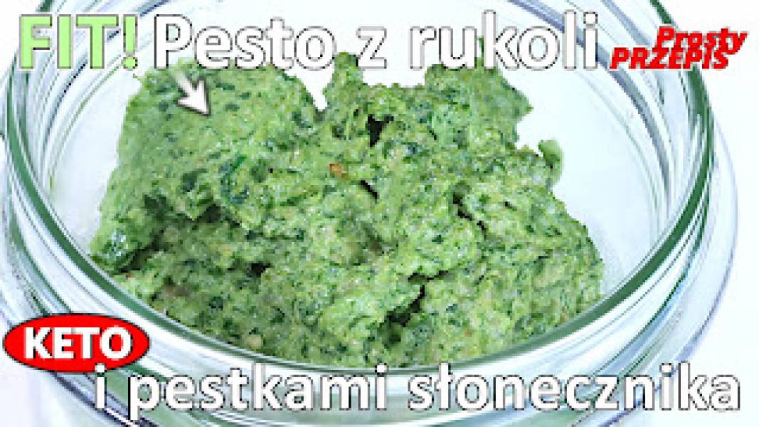 Przepis na pesto z rukoli