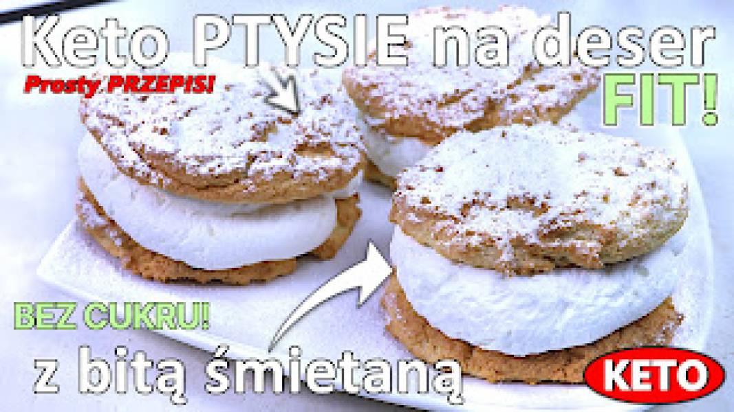 Przepis na keto ptysie