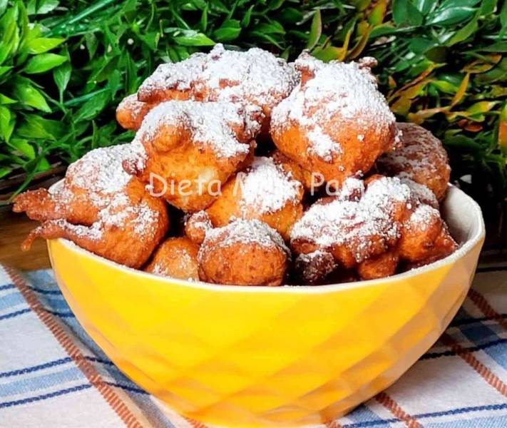 Bananowe mini pączki bez cukru