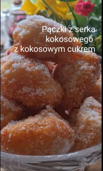 Pączki kokosowe z 3 składników