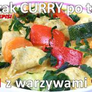 Przepis na kurczaka curry z warzywami po tajsku