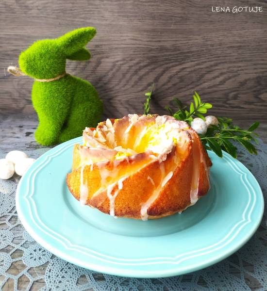 Babka cytrynowa na kisielu