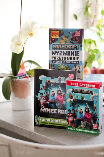 Książki dla fanów Minecrafta