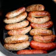 Biała kiełbasa z airfryer