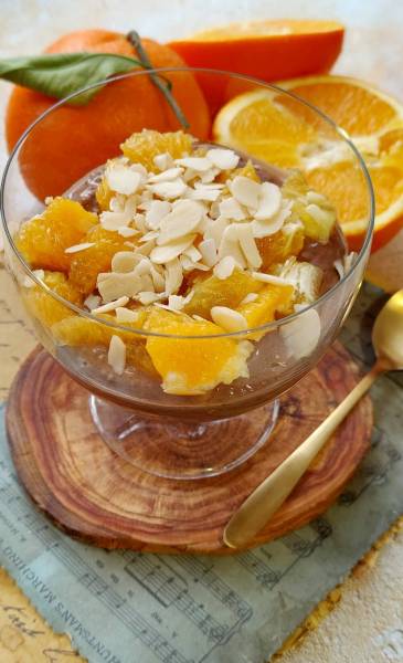 Lekki pudding chia z pomarańczą