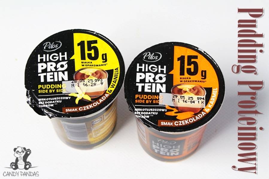 Pudding proteinowy czekolada-wanilia/karmel – Pilos (Lidl)