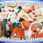 Przepis na białą fasolę z pomidorami i szpinakiem