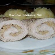 Roladki schabowe z kiszoną kapustą