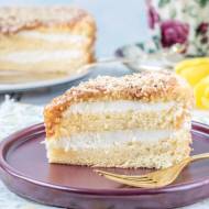 Proste Ciasto Z Cytrynowym Kremem Mascarpone